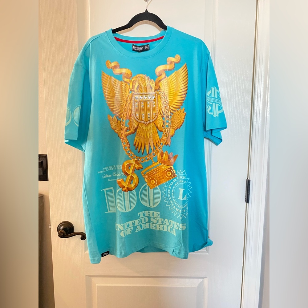 NWT Contender Golden Lion Shirt